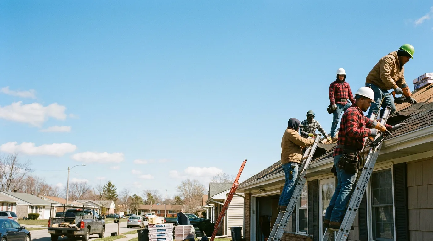 Roofing in Mount Hope, OH near me